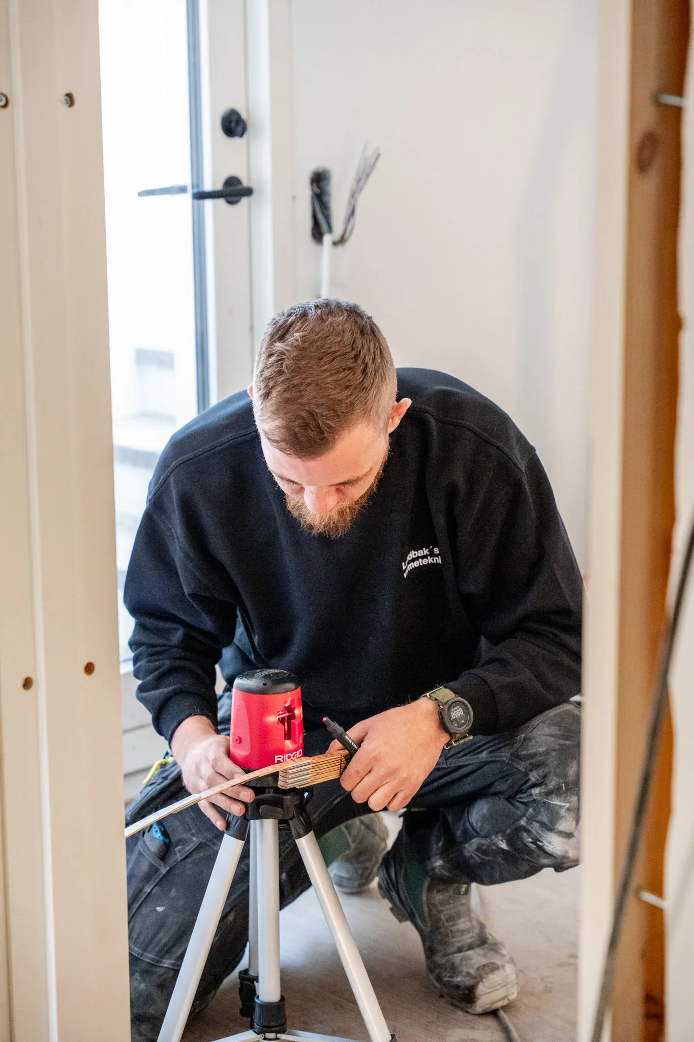 Luft til luft varmepumpe installation — Panasonic